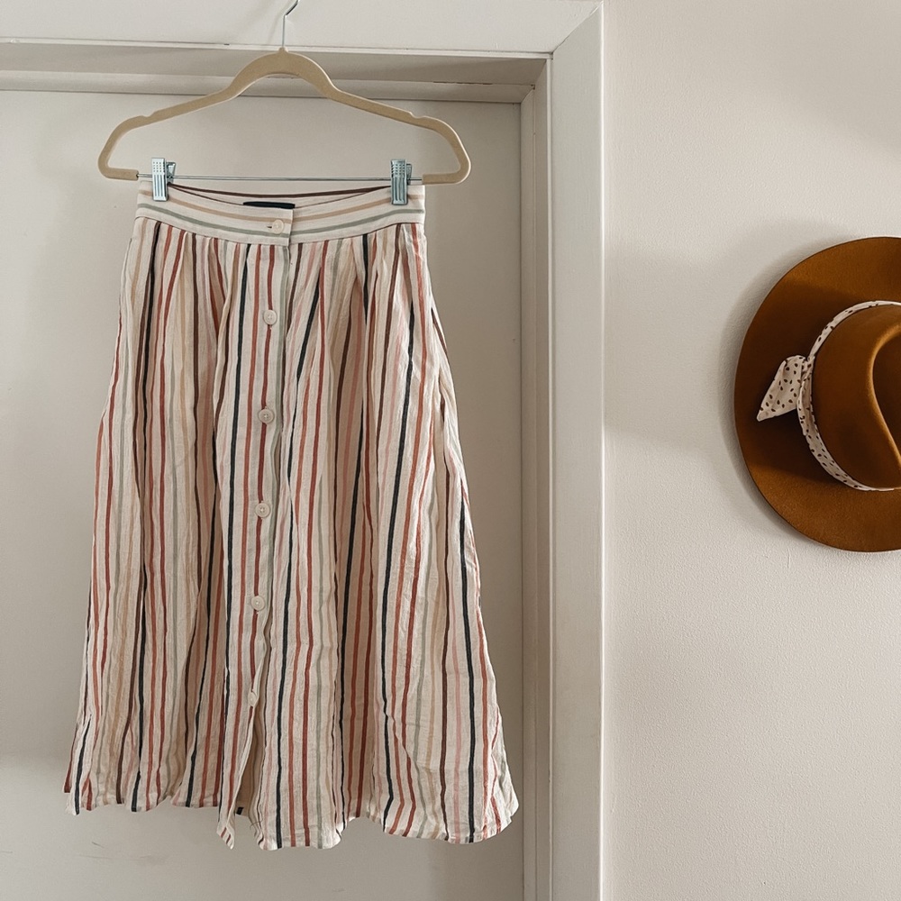ModCloth Cotton Skirt